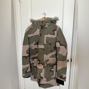 Lacoste Live Fur Lined Jacket